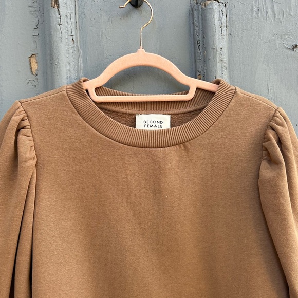Anthropologie Second Female Carmella Brown sweatshirt, size Large - Picture 4 of 12